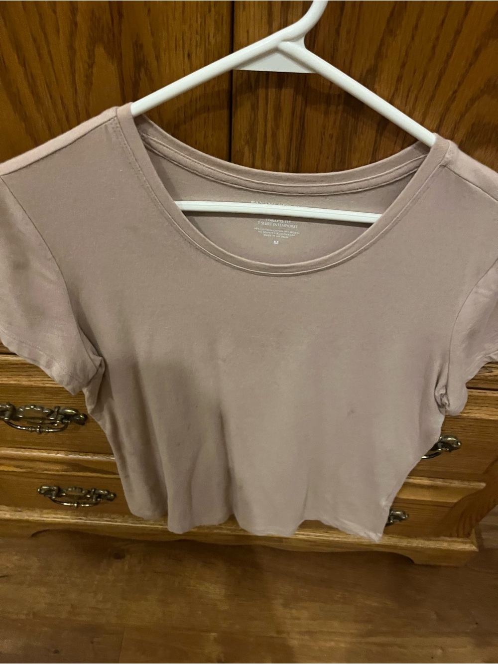 Women's Scoop Neck Tee - light Pink banana republic factory essential tee